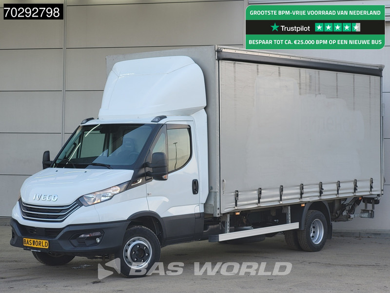 Iveco 60C18 3.0L Automaat Laadklep 180PK Schuifzeilen Zeilen Airco Cruise D'Hollandia Euro6 Schuifzeil Koffer Gesloten laadbak Airco Cruise - Брезентов бус: снимка 1 Iveco 60C18 3.0L Automaat Laadklep 180PK Schuifzeilen Zeilen Airco Cruise D'Hollandia Euro6 Schuifzeil Koffer Gesloten laadbak Airco Cruise - Брезентов бус: снимка 1