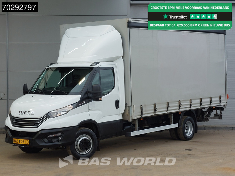 Iveco Daily 3.0L Automaat Laadklep 180PK Schuifzeilen Zeilen Airco Cruise D'Hollandia Euro6 Schuifzeil Koffer Gesloten laadbak Airco Cruise - Брезентов бус: снимка 1 Iveco Daily 3.0L Automaat Laadklep 180PK Schuifzeilen Zeilen Airco Cruise D'Hollandia Euro6 Schuifzeil Koffer Gesloten laadbak Airco Cruise - Брезентов бус: снимка 1