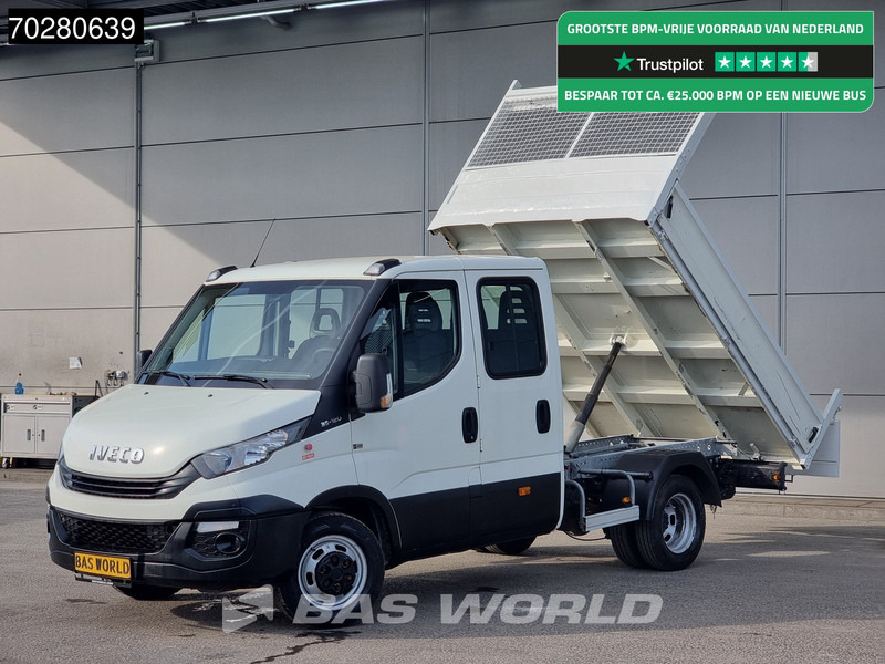 Iveco Daily 35C12 Kipper Dubbel Cabine Dubbellucht 3,5t Trekhaak Airco Cruise Euro6 Tipper Benne Kieper Airco Dubbel cabine Trekhaak Cruise - Бус самосвал: снимка 1 Iveco Daily 35C12 Kipper Dubbel Cabine Dubbellucht 3,5t Trekhaak Airco Cruise Euro6 Tipper Benne Kieper Airco Dubbel cabine Trekhaak Cruise - Бус самосвал: снимка 1