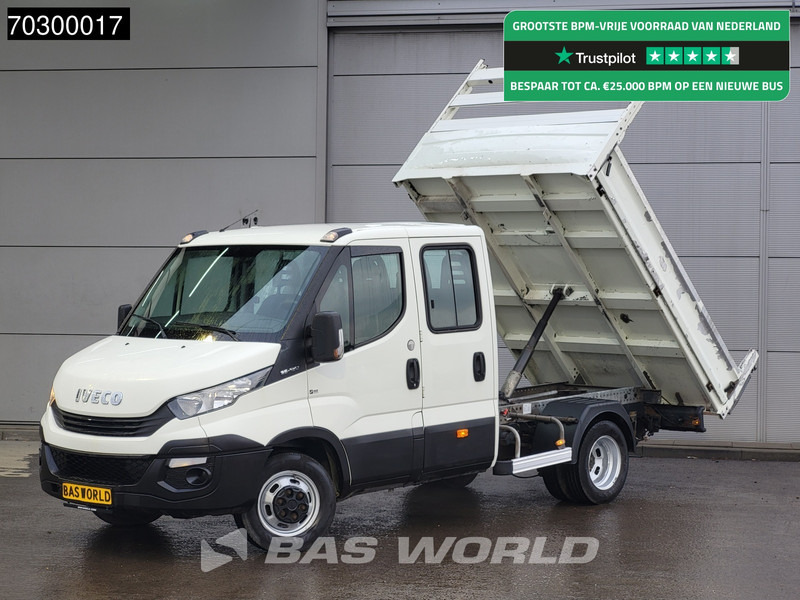 Iveco Daily 35C12 Kipper Dubbel Cabine Dubbellucht 3,5t Trekhaak Euro6 Tipper Benne Kieper Trekhaak - Бус самосвал: снимка 1 Iveco Daily 35C12 Kipper Dubbel Cabine Dubbellucht 3,5t Trekhaak Euro6 Tipper Benne Kieper Trekhaak - Бус самосвал: снимка 1