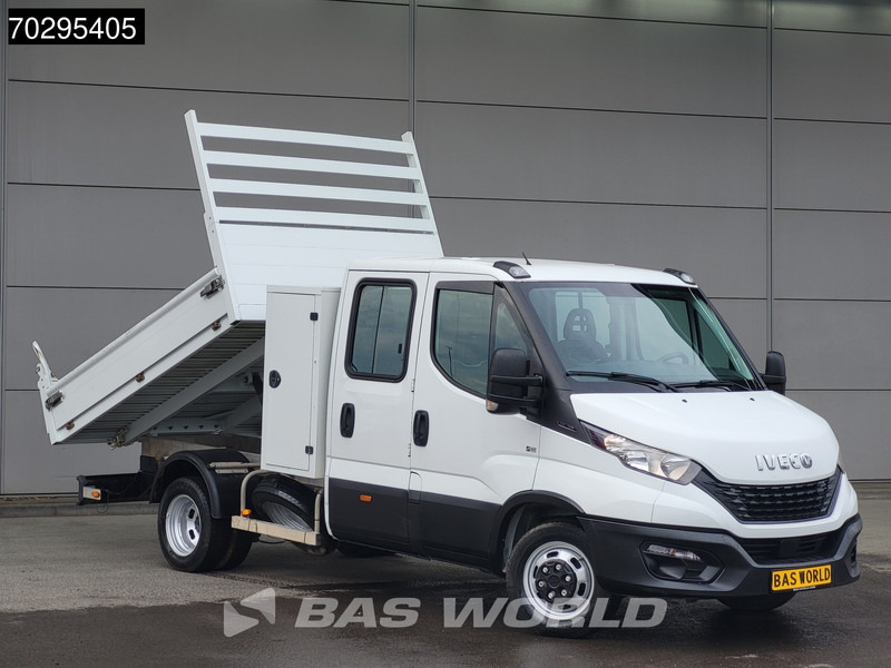 Iveco Daily 35C14 Kipper met Kist Dubbel Cabine Dubbellucht 3,5t Trekhaak Airco Cruise Euro6 Kieper Tipper Benne Airco Trekhaak Cruise contr - Бус самосвал: снимка 3 Iveco Daily 35C14 Kipper met Kist Dubbel Cabine Dubbellucht 3,5t Trekhaak Airco Cruise Euro6 Kieper Tipper Benne Airco Trekhaak Cruise contr - Бус самосвал: снимка 3
