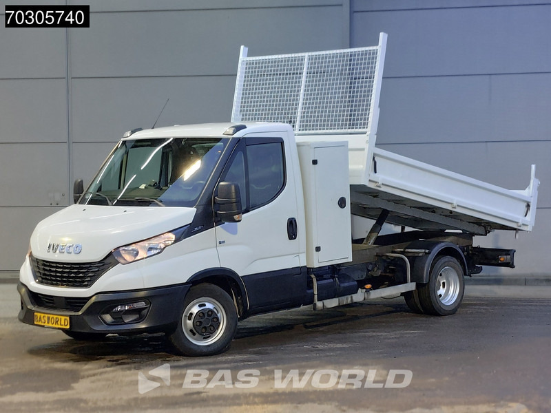 Iveco Daily 35C14 Kipper met Kist Dubbellucht 3,5t Trekhaak Airco Cruise Euro6 Tipper Benne Kieper Airco Trekhaak Cruise control - Бус самосвал: снимка 3 Iveco Daily 35C14 Kipper met Kist Dubbellucht 3,5t Trekhaak Airco Cruise Euro6 Tipper Benne Kieper Airco Trekhaak Cruise control - Бус самосвал: снимка 3