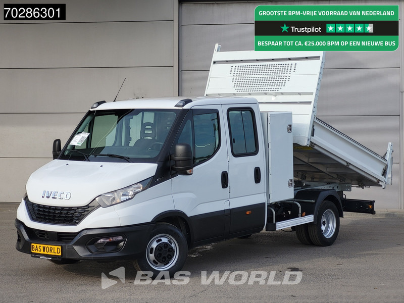 Iveco Daily 35C14 Open Laadbak met Kist Dubbel Cabine Dubbellucht 3,5t Trekhaak Airco Cruise Euro6 Pickup Pritsche Open Box 2m3 Airco Trekha - Бордови бус: снимка 1 Iveco Daily 35C14 Open Laadbak met Kist Dubbel Cabine Dubbellucht 3,5t Trekhaak Airco Cruise Euro6 Pickup Pritsche Open Box 2m3 Airco Trekha - Бордови бус: снимка 1