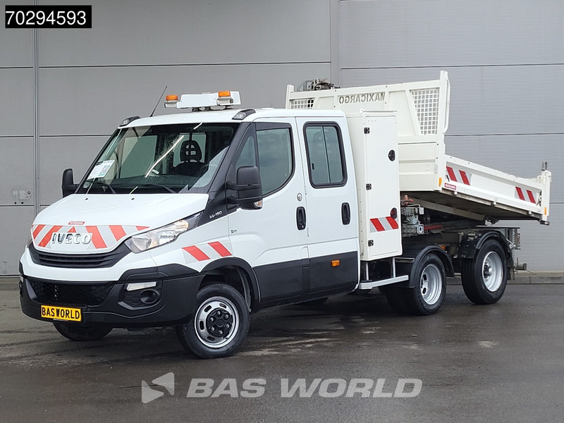 Iveco Daily 35C15 3.0L Kipper met Kist Maxicargo Airco Cruise Camera Euro6 Tipper Benne Kieper 2m3 Airco Dubbel cabine Cruise control - Бус самосвал: снимка 3 Iveco Daily 35C15 3.0L Kipper met Kist Maxicargo Airco Cruise Camera Euro6 Tipper Benne Kieper 2m3 Airco Dubbel cabine Cruise control - Бус самосвал: снимка 3