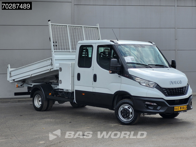 Iveco Daily 35C16 3.0L Kipper met Kist Dubbel Cabine Dubbellucht 3,5t Trekhaak Airco Cruise Euro6 Tipper Benne Kieper 2m3 Airco Trekhaak Cru - Бус самосвал: снимка 2 Iveco Daily 35C16 3.0L Kipper met Kist Dubbel Cabine Dubbellucht 3,5t Trekhaak Airco Cruise Euro6 Tipper Benne Kieper 2m3 Airco Trekhaak Cru - Бус самосвал: снимка 2