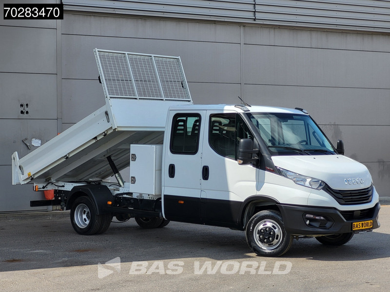 Iveco Daily 35C16 3.0L Kipper met Kist Dubbel Cabine Dubbellucht 3,5t Trekhaak Navi Airco Cruise Camera Euro6 Tipper Benne Kieper 2m3 Airco - Бус самосвал: снимка 5 Iveco Daily 35C16 3.0L Kipper met Kist Dubbel Cabine Dubbellucht 3,5t Trekhaak Navi Airco Cruise Camera Euro6 Tipper Benne Kieper 2m3 Airco - Бус самосвал: снимка 5