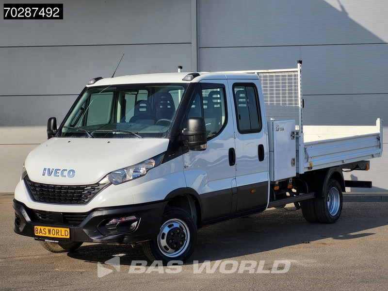 Iveco Daily 35C16 3.0L Kipper met Kist Dubbel Cabine Dubbellucht 3,5t Trekhaak Navi Airco Cruise Camera Euro6 Tipper Benne Kieper 2m3 Airco - Бус самосвал: снимка 3 Iveco Daily 35C16 3.0L Kipper met Kist Dubbel Cabine Dubbellucht 3,5t Trekhaak Navi Airco Cruise Camera Euro6 Tipper Benne Kieper 2m3 Airco - Бус самосвал: снимка 3