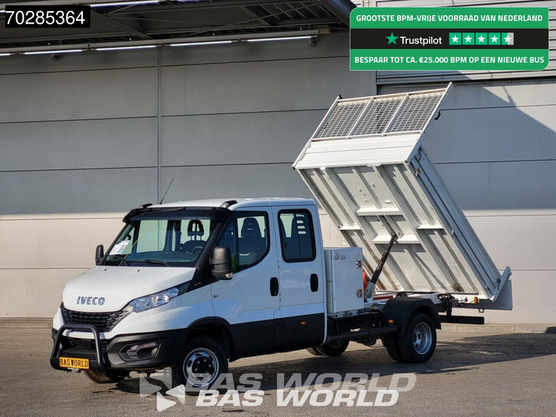 Iveco Daily 35C16 3.0L Special Edition Open Laadbak met Kist Dubbel Cabine Dubbellucht 3,5t Trekhaak Airco Cruise Euro6 Pritsche Pickup Open - Бордови бус: снимка 1 Iveco Daily 35C16 3.0L Special Edition Open Laadbak met Kist Dubbel Cabine Dubbellucht 3,5t Trekhaak Airco Cruise Euro6 Pritsche Pickup Open - Бордови бус: снимка 1