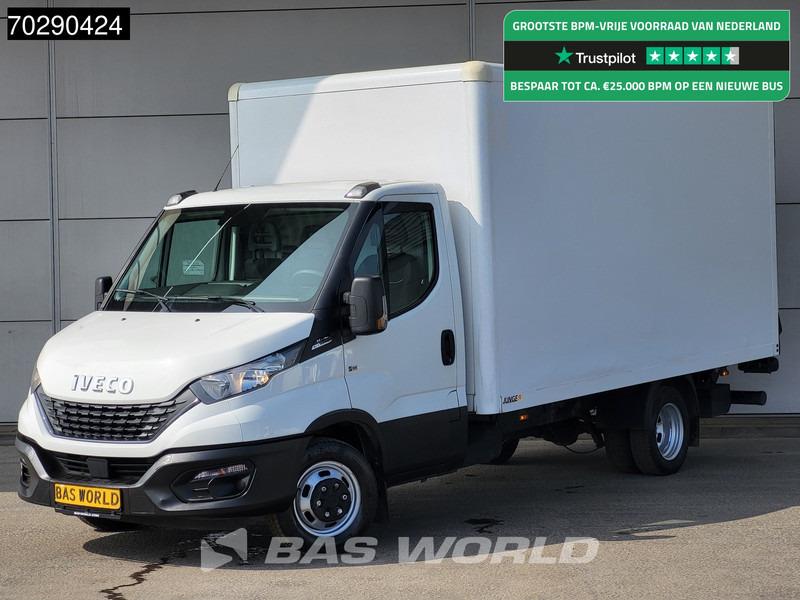 Iveco Daily 35C16 Automaat Laadklep Bakwagen Dubbellucht Airco Euro6 Meubelbak Koffer 20m3 Airco - Лекотоварен автомобил фургон: снимка 1 Iveco Daily 35C16 Automaat Laadklep Bakwagen Dubbellucht Airco Euro6 Meubelbak Koffer 20m3 Airco - Лекотоварен автомобил фургон: снимка 1