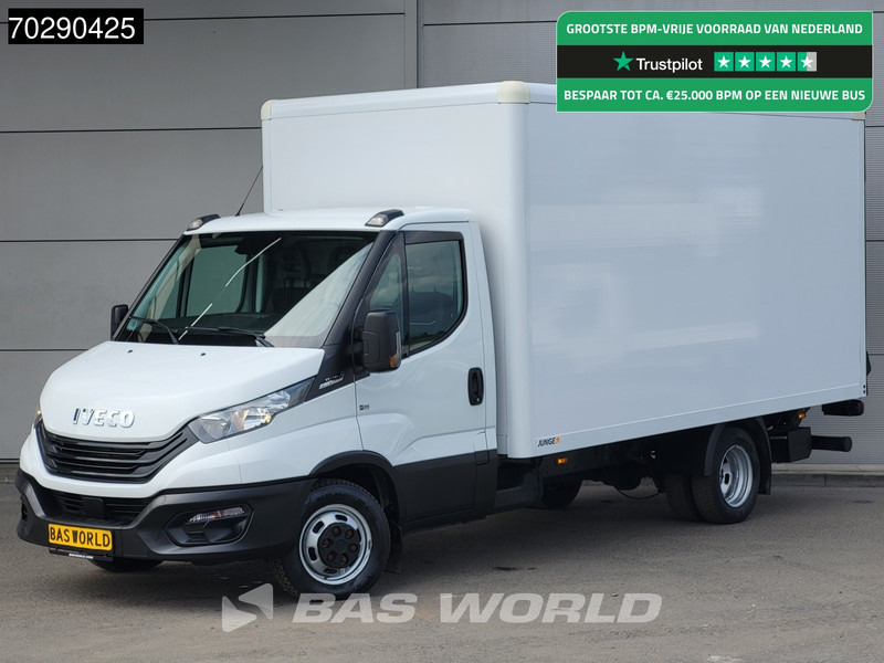 Iveco Daily 35C16 Automaat Laadklep Bakwagen Dubbellucht Airco Euro6 Meubelbak Koffer 20m3 Airco - Лекотоварен автомобил фургон: снимка 1 Iveco Daily 35C16 Automaat Laadklep Bakwagen Dubbellucht Airco Euro6 Meubelbak Koffer 20m3 Airco - Лекотоварен автомобил фургон: снимка 1