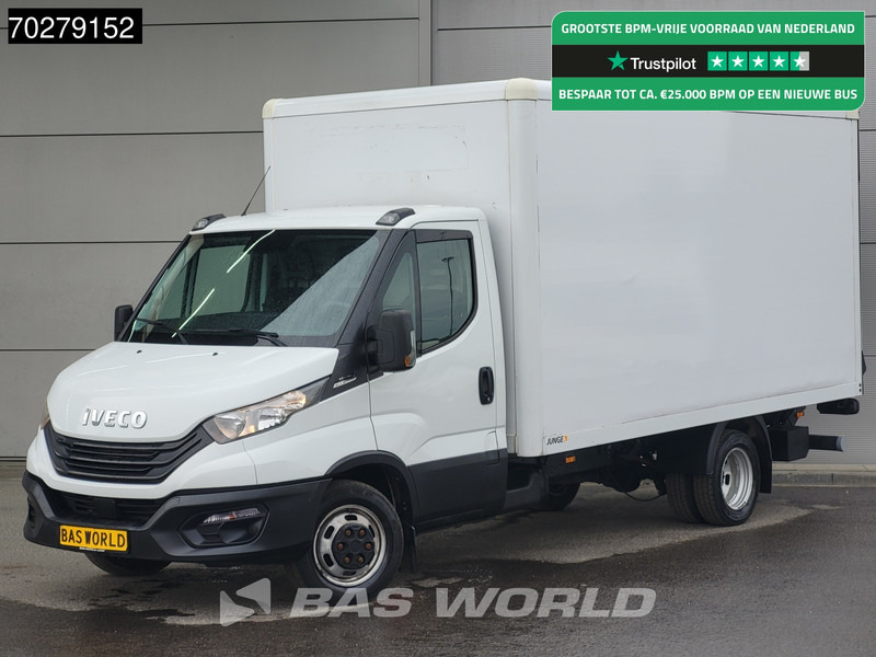 Iveco Daily 35C16 Laadklep Bakwagen Dubbelucht Camera Airco Euro6 Meubelbak Koffer 19m3 Airco - Лекотоварен автомобил фургон: снимка 1 Iveco Daily 35C16 Laadklep Bakwagen Dubbelucht Camera Airco Euro6 Meubelbak Koffer 19m3 Airco - Лекотоварен автомобил фургон: снимка 1