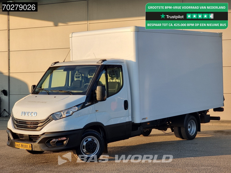 Iveco Daily 35C16 Laadklep Bakwagen Dubbelucht Camera Airco Euro6 Meubelbak Koffer 19m3 Airco - Лекотоварен автомобил фургон: снимка 1 Iveco Daily 35C16 Laadklep Bakwagen Dubbelucht Camera Airco Euro6 Meubelbak Koffer 19m3 Airco - Лекотоварен автомобил фургон: снимка 1