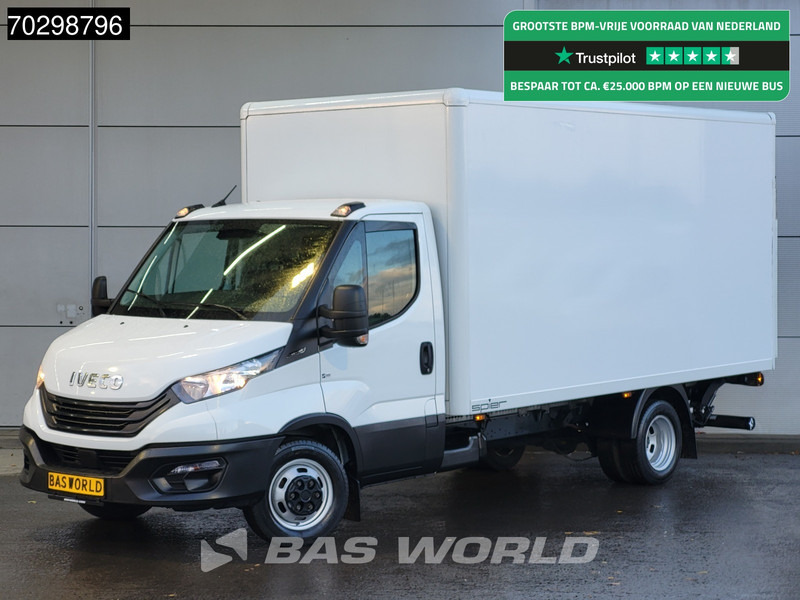 Iveco Daily 35C16 Laadklep Dubbellucht Bakwagen 160PK Airco Euro6 Meubelbak Koffer Airco - Лекотоварен автомобил фургон: снимка 1 Iveco Daily 35C16 Laadklep Dubbellucht Bakwagen 160PK Airco Euro6 Meubelbak Koffer Airco - Лекотоварен автомобил фургон: снимка 1