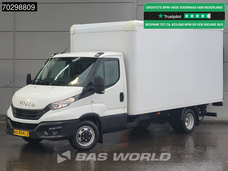 Iveco Daily 35C16 Laadklep Dubbellucht Bakwagen 160PK Airco Euro6 Meubelbak Koffer Airco - Лекотоварен автомобил фургон: снимка 1 Iveco Daily 35C16 Laadklep Dubbellucht Bakwagen 160PK Airco Euro6 Meubelbak Koffer Airco - Лекотоварен автомобил фургон: снимка 1