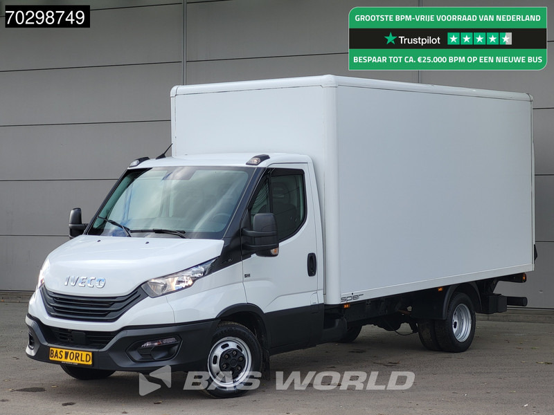 Iveco Daily 35C16 Laadklep Dubbellucht Bakwagen 160PK Airco Euro6 Meubelbak Koffer Airco - Лекотоварен автомобил фургон: снимка 1 Iveco Daily 35C16 Laadklep Dubbellucht Bakwagen 160PK Airco Euro6 Meubelbak Koffer Airco - Лекотоварен автомобил фургон: снимка 1