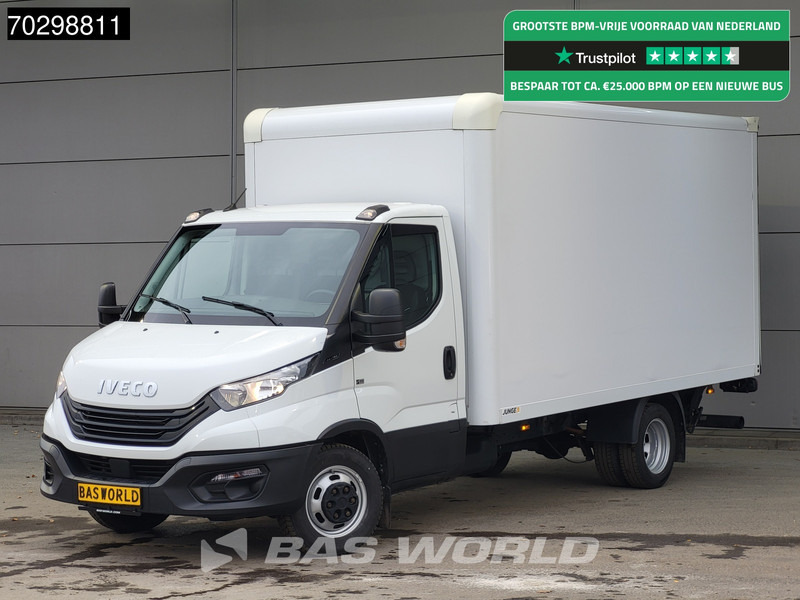 Iveco Daily 35C16 Laadklep Dubbellucht Bakwagen 160PK Airco Euro6 Meubelbak Koffer Airco - Лекотоварен автомобил фургон: снимка 1 Iveco Daily 35C16 Laadklep Dubbellucht Bakwagen 160PK Airco Euro6 Meubelbak Koffer Airco - Лекотоварен автомобил фургон: снимка 1