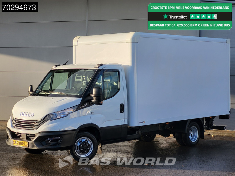 Iveco Daily 35C16 Laadklep Dubbelucht Bakwagen 160PK Airco Camera Euro6 Meubelbak Koffer Airco - Лекотоварен автомобил фургон: снимка 1 Iveco Daily 35C16 Laadklep Dubbelucht Bakwagen 160PK Airco Camera Euro6 Meubelbak Koffer Airco - Лекотоварен автомобил фургон: снимка 1