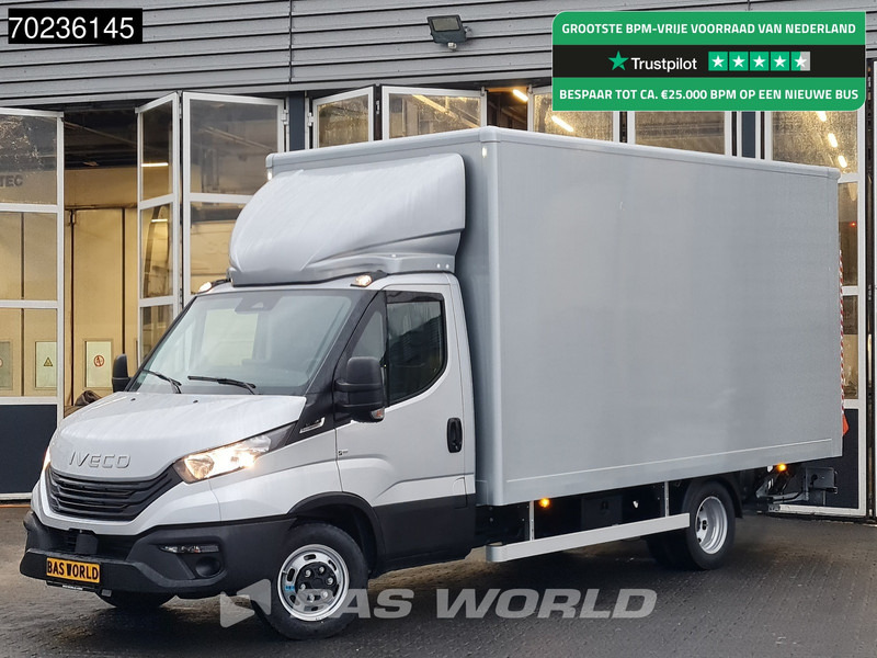 Iveco Daily 35C18 2025 MODEL 3.0L Automaat 1000kg Laadklep ACC Navi Airco Zijdeur Bakwagen Meubelbak Koffer 21m3 Airco - Лекотоварен автомобил фургон: снимка 1 Iveco Daily 35C18 2025 MODEL 3.0L Automaat 1000kg Laadklep ACC Navi Airco Zijdeur Bakwagen Meubelbak Koffer 21m3 Airco - Лекотоварен автомобил фургон: снимка 1