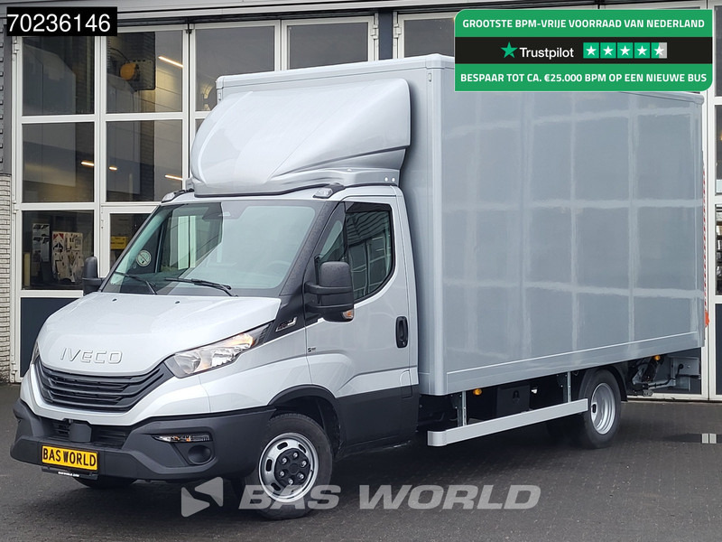 Iveco Daily 35C18 2025 MODEL Automaat 1000kg Laadklep ACC Navi Airco Zijdeur Bakwagen Meubelbak Koffer 22m3 Airco - Лекотоварен автомобил фургон: снимка 1 Iveco Daily 35C18 2025 MODEL Automaat 1000kg Laadklep ACC Navi Airco Zijdeur Bakwagen Meubelbak Koffer 22m3 Airco - Лекотоварен автомобил фургон: снимка 1