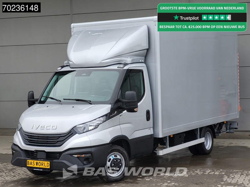 Iveco Daily 35C18 2025 MODEL Automaat 1000kg Laadklep ACC Navi Airco Zijdeur Bakwagen Meubelbak Koffer Airco - Лекотоварен автомобил фургон: снимка 1 Iveco Daily 35C18 2025 MODEL Automaat 1000kg Laadklep ACC Navi Airco Zijdeur Bakwagen Meubelbak Koffer Airco - Лекотоварен автомобил фургон: снимка 1