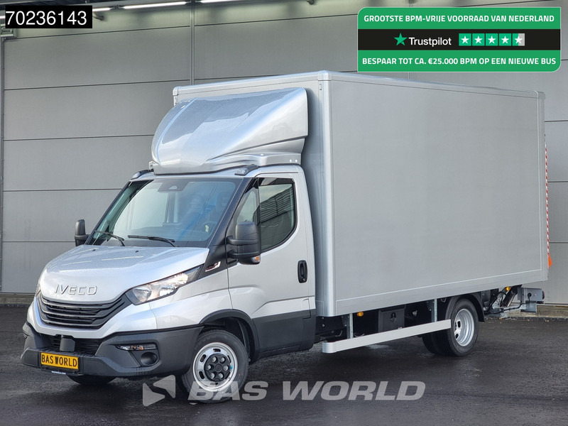 Iveco Daily 35C18 3.0L 2025 MODEL Automaat Laadklep ACC Navi Airco Zijdeur Bakwagen Meubelbak Koffer 21m3 Airco - Лекотоварен автомобил фургон: снимка 1 Iveco Daily 35C18 3.0L 2025 MODEL Automaat Laadklep ACC Navi Airco Zijdeur Bakwagen Meubelbak Koffer 21m3 Airco - Лекотоварен автомобил фургон: снимка 1