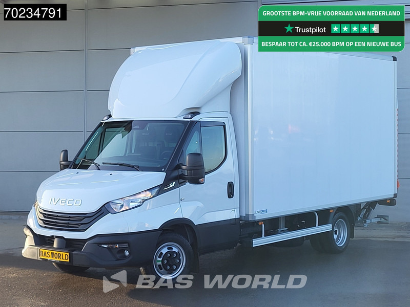 Iveco Daily 35C18 3.0L 2025model Automaat Laadklep ACC Navi Airco Zijdeur Bakwagen Meubelbak Koffer Airco - Лекотоварен автомобил фургон: снимка 1 Iveco Daily 35C18 3.0L 2025model Automaat Laadklep ACC Navi Airco Zijdeur Bakwagen Meubelbak Koffer Airco - Лекотоварен автомобил фургон: снимка 1