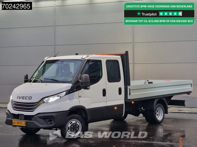 Iveco Daily 35C18 3.0L Automaat 180PK 2025-Model Dubbel Cabine Open laadbak Dubbellucht Navi ACC LED 3,5T Trekvermogen Euro6 Pritsche Pickup - Бордови бус: снимка 1 Iveco Daily 35C18 3.0L Automaat 180PK 2025-Model Dubbel Cabine Open laadbak Dubbellucht Navi ACC LED 3,5T Trekvermogen Euro6 Pritsche Pickup - Бордови бус: снимка 1