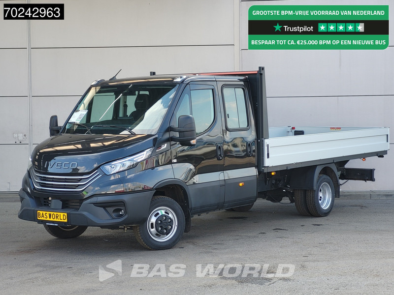 Iveco Daily 35C18 3.0L Automaat 180PK 2025-Model Open laadbak Dubbel Cabine Navi ACC LED 3,5T Trekvermogen Euro6 Pritsche Pickup Airco Dubbe - Бордови бус: снимка 1 Iveco Daily 35C18 3.0L Automaat 180PK 2025-Model Open laadbak Dubbel Cabine Navi ACC LED 3,5T Trekvermogen Euro6 Pritsche Pickup Airco Dubbe - Бордови бус: снимка 1