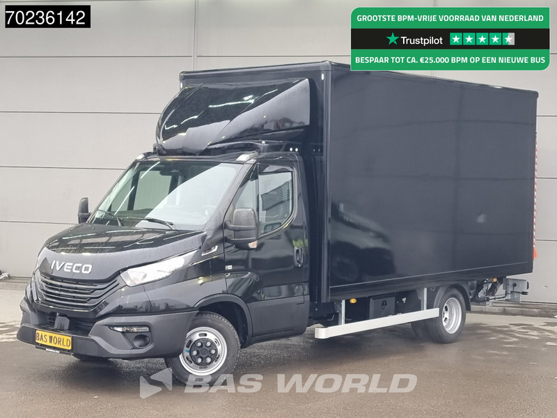 Iveco Daily 35C18 3.0L Automaat 2025 MODEL 1000kg Laadklep ACC Navi Airco Zijdeur Bakwagen Meubelbak Koffer 21m3 Airco - Лекотоварен автомобил фургон: снимка 1 Iveco Daily 35C18 3.0L Automaat 2025 MODEL 1000kg Laadklep ACC Navi Airco Zijdeur Bakwagen Meubelbak Koffer 21m3 Airco - Лекотоварен автомобил фургон: снимка 1