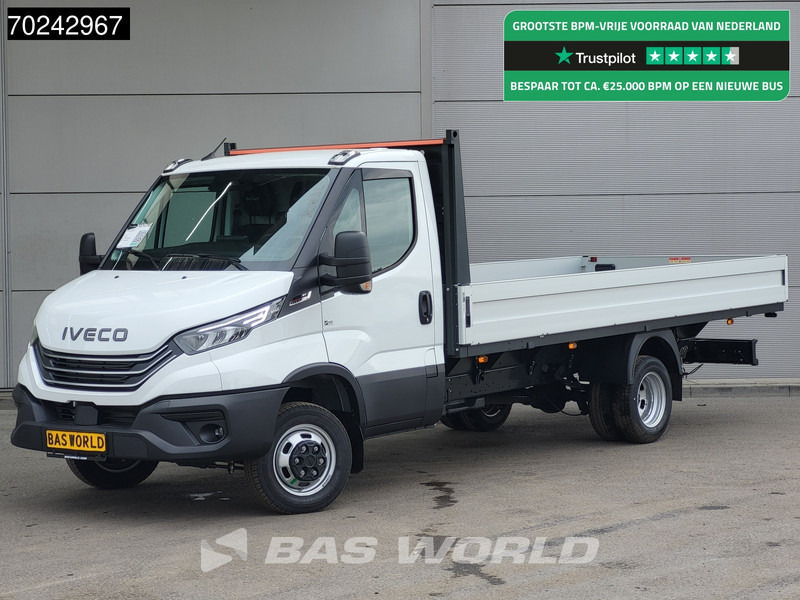 Iveco Daily 35C18 3.0L Automaat Nwe model 2025 Open laadbak Navi ACC LED 3,5T Trekvermogen Pritsche Pickup Airco - Бордови бус: снимка 1 Iveco Daily 35C18 3.0L Automaat Nwe model 2025 Open laadbak Navi ACC LED 3,5T Trekvermogen Pritsche Pickup Airco - Бордови бус: снимка 1