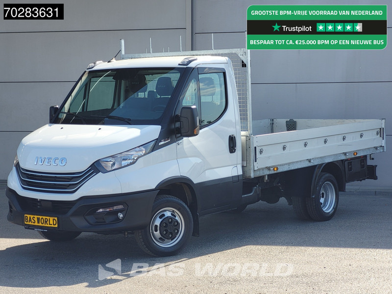 Iveco Daily 35C18 3.0L Open Laadbak Dubbellucht 3,5t Trekhaak Airco Cruise Camera Parkeersensoren Euro6 Meubelbak Koffer Airco Trekhaak Crui - Бордови бус: снимка 1 Iveco Daily 35C18 3.0L Open Laadbak Dubbellucht 3,5t Trekhaak Airco Cruise Camera Parkeersensoren Euro6 Meubelbak Koffer Airco Trekhaak Crui - Бордови бус: снимка 1