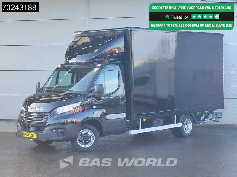 Iveco Daily 35C18 Automaat Dhollandia 1000kg Laadklep ACC Navi Airco Zijdeur Bakwagen Meubelbak Koffer Airco - Лекотоварен автомобил фургон: снимка 1 Iveco Daily 35C18 Automaat Dhollandia 1000kg Laadklep ACC Navi Airco Zijdeur Bakwagen Meubelbak Koffer Airco - Лекотоварен автомобил фургон: снимка 1