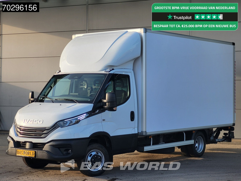 Iveco Daily 35C18 XXL 1000KG Laadklep 3.0L Automaat 3,5t Trekhaak Luchtvering Zijdeur Dubbellucht Bakwagen 180PK LED Airco Cruise Camera Par - Лекотоварен автомобил фургон: снимка 1 Iveco Daily 35C18 XXL 1000KG Laadklep 3.0L Automaat 3,5t Trekhaak Luchtvering Zijdeur Dubbellucht Bakwagen 180PK LED Airco Cruise Camera Par - Лекотоварен автомобил фургон: снимка 1