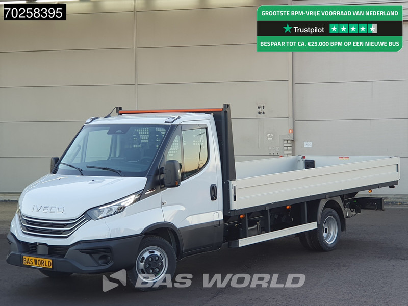 Iveco Daily 35C21 3.0L 210PK Automaat 485cm lange Open Laadbak Dubbellucht Pickup CarPlay ACC Airco - Бордови бус: снимка 1 Iveco Daily 35C21 3.0L 210PK Automaat 485cm lange Open Laadbak Dubbellucht Pickup CarPlay ACC Airco - Бордови бус: снимка 1