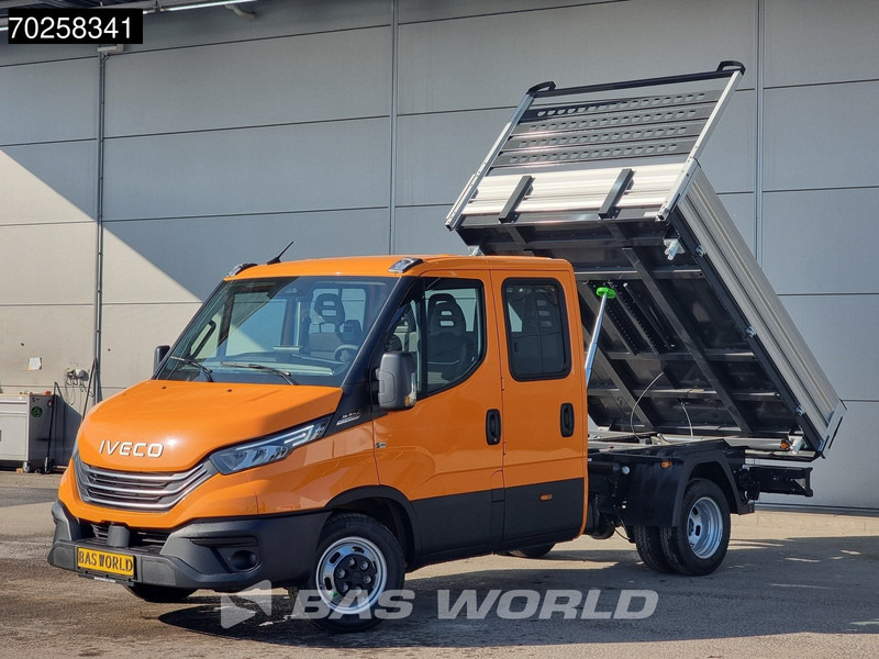 Iveco Daily 35C21 3-Zijdige Kipper Dubbel Cabine 210PK 3.0L Dubbellucht 3,5t Trekhaak ACC Airco LED Camera CarPlay Euro6 Tipper Benne Kieper - Бус самосвал: снимка 5 Iveco Daily 35C21 3-Zijdige Kipper Dubbel Cabine 210PK 3.0L Dubbellucht 3,5t Trekhaak ACC Airco LED Camera CarPlay Euro6 Tipper Benne Kieper - Бус самосвал: снимка 5