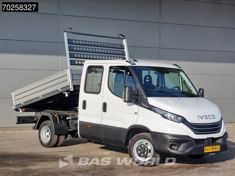 Iveco Daily 35C21 3-Zijdige Kipper Dubbel Cabine 210PK 3.0L Dubbellucht 3,5t Trekhaak ACC Airco LED Camera CarPlay Euro6 Tipper Benne Kieper - Бус самосвал: снимка 2 Iveco Daily 35C21 3-Zijdige Kipper Dubbel Cabine 210PK 3.0L Dubbellucht 3,5t Trekhaak ACC Airco LED Camera CarPlay Euro6 Tipper Benne Kieper - Бус самосвал: снимка 2