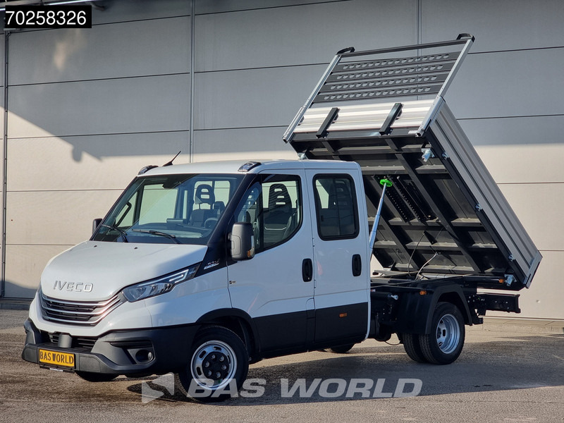 Iveco Daily 35C21 3-Zijdige Kipper Dubbel Cabine 210PK 3.0L Dubbellucht 3,5t Trekhaak ACC Airco LED Camera CarPlay Euro6 Tipper Benne Kieper - Бус самосвал: снимка 5 Iveco Daily 35C21 3-Zijdige Kipper Dubbel Cabine 210PK 3.0L Dubbellucht 3,5t Trekhaak ACC Airco LED Camera CarPlay Euro6 Tipper Benne Kieper - Бус самосвал: снимка 5