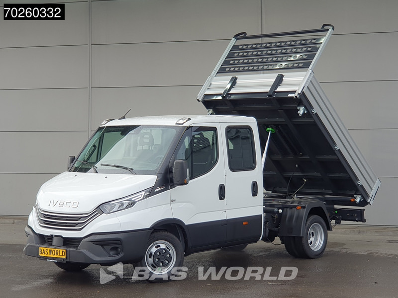 Iveco Daily 35C21 3-Zijdige Kipper Dubbel Cabine 210PK 3.0L Dubbellucht 3,5t Trekhaak ACC Airco LED Camera CarPlay Euro6 Tipper Benne Kieper - Бус самосвал: снимка 5 Iveco Daily 35C21 3-Zijdige Kipper Dubbel Cabine 210PK 3.0L Dubbellucht 3,5t Trekhaak ACC Airco LED Camera CarPlay Euro6 Tipper Benne Kieper - Бус самосвал: снимка 5
