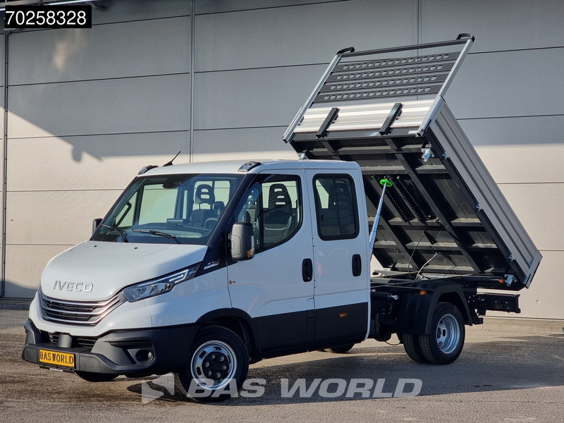 Iveco Daily 35C21 3-Zijdige Kipper Dubbel Cabine 210PK 3.0L Dubbellucht 3,5t Trekhaak ACC Airco LED Camera CarPlay Euro6 Tipper Benne Kieper - Бус самосвал: снимка 5 Iveco Daily 35C21 3-Zijdige Kipper Dubbel Cabine 210PK 3.0L Dubbellucht 3,5t Trekhaak ACC Airco LED Camera CarPlay Euro6 Tipper Benne Kieper - Бус самосвал: снимка 5