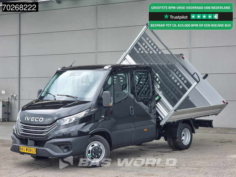 Iveco Daily 35C21 3 zijdige Kipper Dubbel Cabine 210PK 3.0L Dubbellucht Airco Cruise LED Camera Tipper 2m3 Airco - Бус самосвал: снимка 1 Iveco Daily 35C21 3 zijdige Kipper Dubbel Cabine 210PK 3.0L Dubbellucht Airco Cruise LED Camera Tipper 2m3 Airco - Бус самосвал: снимка 1