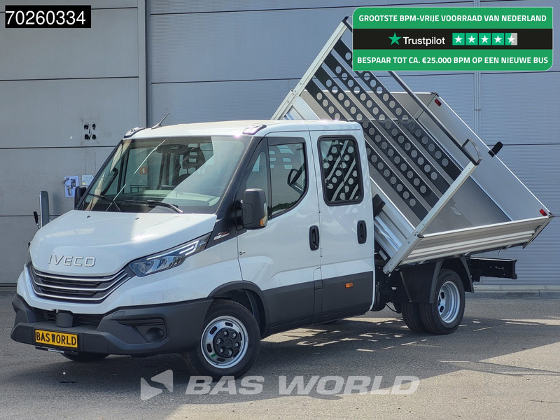 Iveco Daily 35C21 3 zijdige Kipper Dubbel Cabine 210PK 3.0L Dubbellucht Airco Cruise LED Camera Tipper Benne Kieper 2m3 Airco - Бус самосвал: снимка 1 Iveco Daily 35C21 3 zijdige Kipper Dubbel Cabine 210PK 3.0L Dubbellucht Airco Cruise LED Camera Tipper Benne Kieper 2m3 Airco - Бус самосвал: снимка 1
