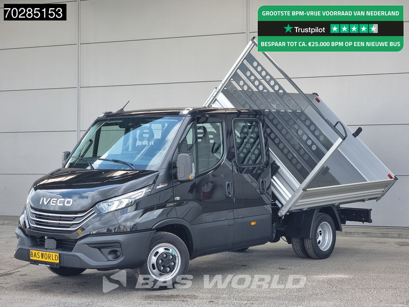 Iveco Daily 35C21 Open Laadbak Dubbel Cabine 210PK 3.0L Dubbellucht Airco Cruise LED Camera Pritsche Pickup Open Box 2m3 Airco - Бордови бус: снимка 1 Iveco Daily 35C21 Open Laadbak Dubbel Cabine 210PK 3.0L Dubbellucht Airco Cruise LED Camera Pritsche Pickup Open Box 2m3 Airco - Бордови бус: снимка 1