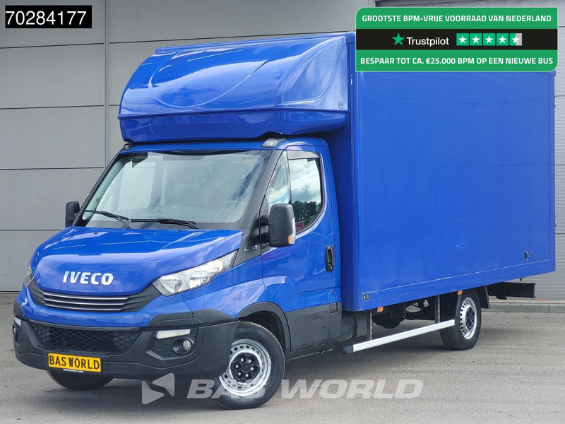 Iveco Daily 35S14 Automaat Bakwagen Achterdeuren 488cm lang! Airco Cruise Camera Euro6 Meubelbak Koffer 24m3 Airco Cruise control - Лекотоварен автомобил фургон: снимка 1 Iveco Daily 35S14 Automaat Bakwagen Achterdeuren 488cm lang! Airco Cruise Camera Euro6 Meubelbak Koffer 24m3 Airco Cruise control - Лекотоварен автомобил фургон: снимка 1