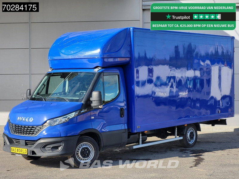 Iveco Daily 35S14 Automaat Bakwagen Achterdeuren 488cm lang! Airco Cruise Euro6 Meubelbak Koffer 23m3 Airco Cruise control - Лекотоварен автомобил фургон: снимка 1 Iveco Daily 35S14 Automaat Bakwagen Achterdeuren 488cm lang! Airco Cruise Euro6 Meubelbak Koffer 23m3 Airco Cruise control - Лекотоварен автомобил фургон: снимка 1
