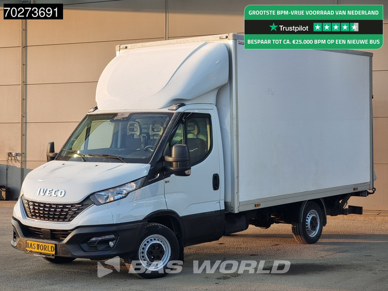 Iveco Daily 35S14 Automaat Laadklep Zijdeur Bakwagen Airco Cruise Meubelbak Koffer 20m3 Airco Cruise control - Лекотоварен автомобил фургон: снимка 1 Iveco Daily 35S14 Automaat Laadklep Zijdeur Bakwagen Airco Cruise Meubelbak Koffer 20m3 Airco Cruise control - Лекотоварен автомобил фургон: снимка 1