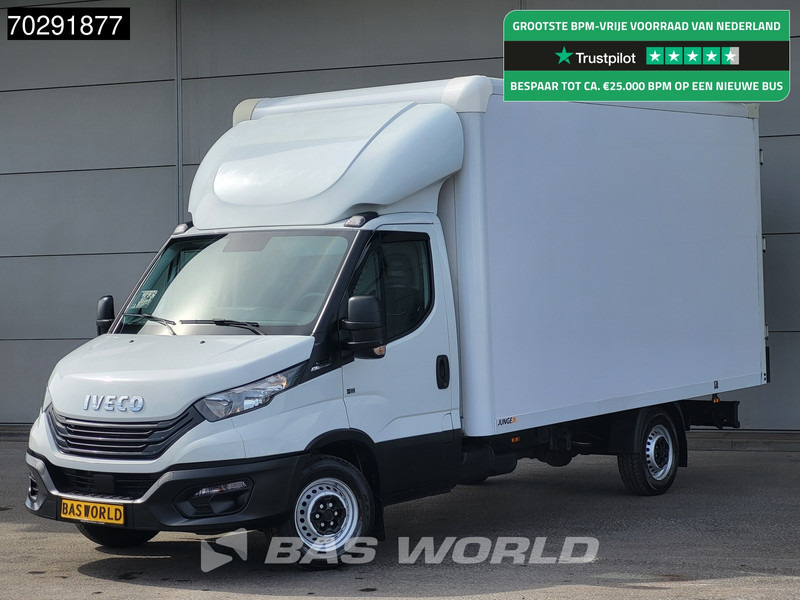 Iveco Daily 35S16 Automaat Bakwagen 160PK Achterdeuren Airco Camera Euro6 Meubelbak Koffer 21m3 Airco - Лекотоварен автомобил фургон: снимка 1 Iveco Daily 35S16 Automaat Bakwagen 160PK Achterdeuren Airco Camera Euro6 Meubelbak Koffer 21m3 Airco - Лекотоварен автомобил фургон: снимка 1