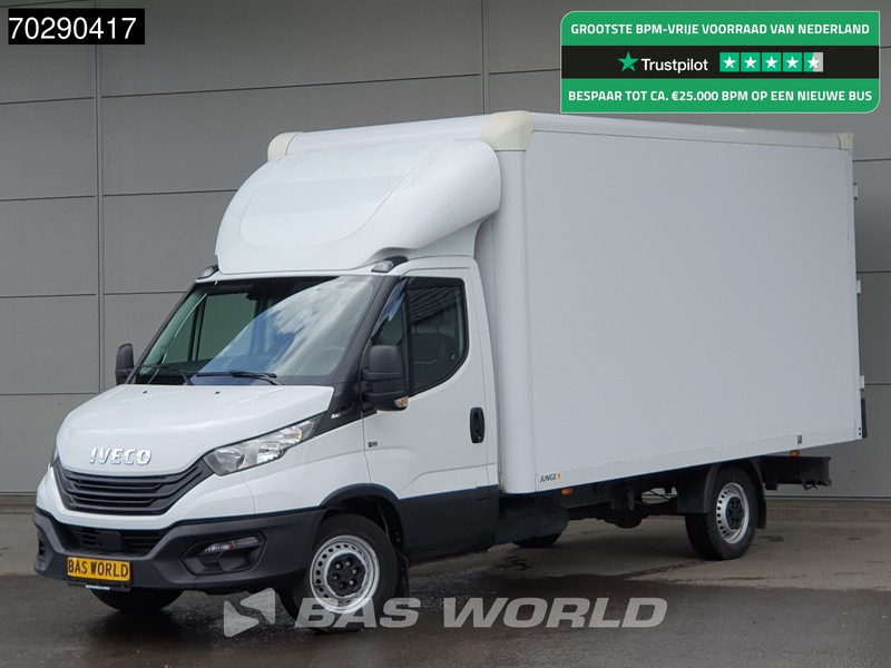 Iveco Daily 35S16 Automaat Bakwagen Achterdeuren 160PK Airco Camera Euro6 Meubelbak Koffer 21m3 Airco - Лекотоварен автомобил фургон: снимка 1 Iveco Daily 35S16 Automaat Bakwagen Achterdeuren 160PK Airco Camera Euro6 Meubelbak Koffer 21m3 Airco - Лекотоварен автомобил фургон: снимка 1