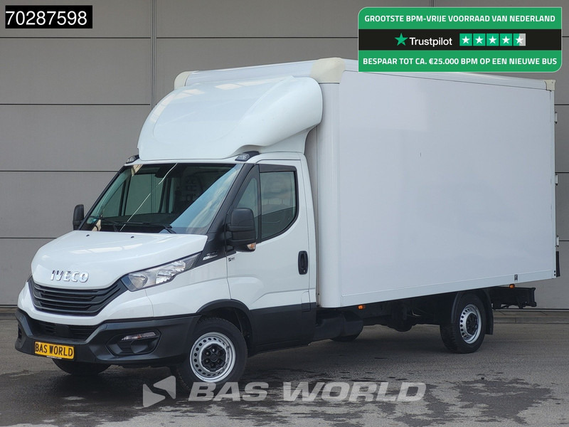 Iveco Daily 35S16 Automaat Bakwagen Achterdeuren 160PK Airco Camera Euro6 Meubelbak Koffer 21m3 Airco - Лекотоварен автомобил фургон: снимка 1 Iveco Daily 35S16 Automaat Bakwagen Achterdeuren 160PK Airco Camera Euro6 Meubelbak Koffer 21m3 Airco - Лекотоварен автомобил фургон: снимка 1
