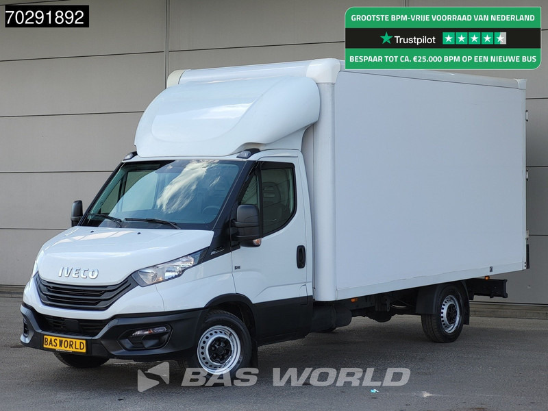 Iveco Daily 35S16 Automaat Bakwagen Achterdeuren 160PK Airco Camera Euro6 Meubelbak Koffer 21m3 Airco - Лекотоварен автомобил фургон: снимка 1 Iveco Daily 35S16 Automaat Bakwagen Achterdeuren 160PK Airco Camera Euro6 Meubelbak Koffer 21m3 Airco - Лекотоварен автомобил фургон: снимка 1