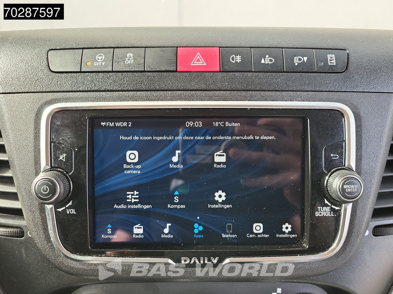 Лекотоварен автомобил фургон Iveco Daily 35S16 Automaat Bakwagen Achterdeuren Airco Camera Euro6 Meubelbak Koffer 21m3 Airco: снимка 12